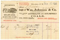 Wm. Johnson & Co. Bill
