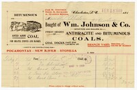 Wm. Johnson & Co. Bill