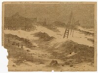 Sketch of 1893 Hurricane