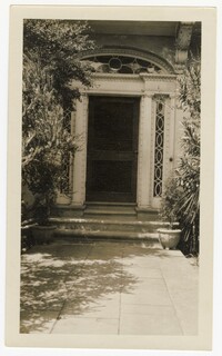 Photograph of Edmondston-Alston House Front Door