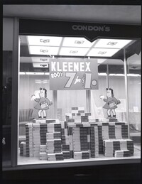 Kleenex Window Display
