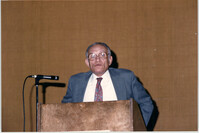 Photograph of Felder C. Hutchinson at a College of Charleston Event