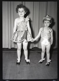 Child Dancers in Costume Holding Hands