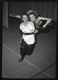 Dancers Posing in Costume