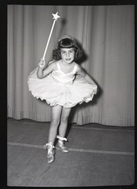 Child Dancer in Costume with Wand