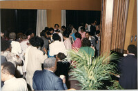Photograph of a Group of People at a College of Charleston Event