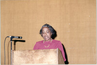 Photograph of a Woman at a College of Charleston Event