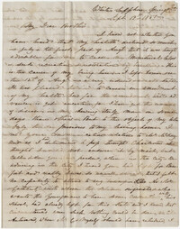116.  B. C. Webb to William H. W. Barnwell -- September 19, 1851