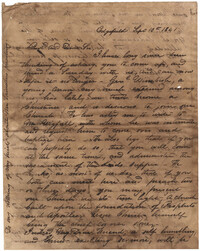 050.  Edmund B. Bacon to William H. W. Barnwell -- September 10, 1841