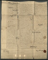 Lease of Georgetown Land Tract, 1762