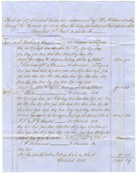 Letter from Coffin & Pringle to Charles Alston, November 9, 1854