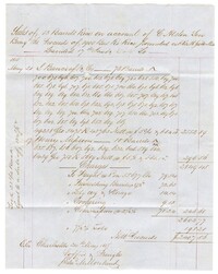 Letter from Coffin & Pringle to Charles Alston, May 24, 1855