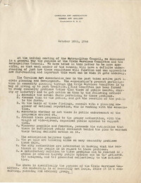 Folder 41: Metropolitan Council Letter 1