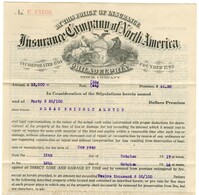 21 East Battery 1917-18 Insurance Policy
