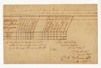 Return of Delaware troops in South Carolina, 1782