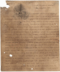 057.  James H. Thornwell to William H. W. Barnwell -- April 21, 1843