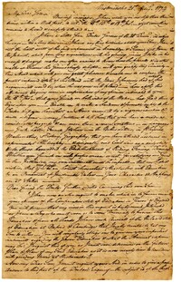 Letter from Henry Laurens to John Laurens, February 21, 1774