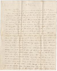 180.  Robert Woodward Barnwell to William H. W. Barnwell -- February 18, 1833