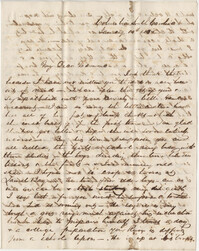 310.  Robert Woodward Barnwell to Catherine Osborn Barnwell -- January 14, 1850