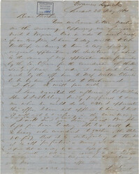 349. Francis Lynch to Bp Patrick Lynch -- February 24, 1864