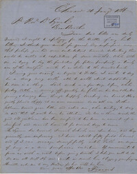 384. Francis Lynch to Bp Patrick Lynch -- January 26, 1866