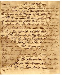 Letter from Ralph Izard to Henry Laurens, February 18, 1779