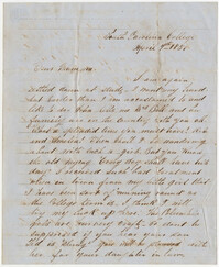 404.  Edward Barnwell to Catherine Osborn Barnwell -- April 4, 1851