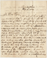 341.  Robert Woodward Barnwell to William H. W. Barnwell -- February 3, 1854
