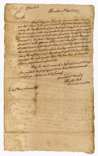 Letter from William Livingston to Henry Laurens, April 9, 1778