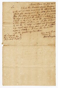 Letter from William Livingston to Henry Laurens, July 25, 1778