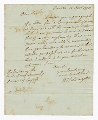 Letter from William Livingston to Henry Laurens, November 14, 1778