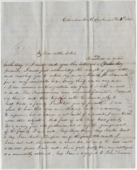 296.  Robert Woodward Barnwell to Elizabeth Barnwell -- February 8, 1849