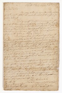 Copies of a Letter from George Washington to Henry Laurens, September 4, 1778