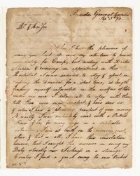 Letter from William Read to Henry Laurens, September 5, 1778
