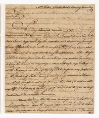 Letter from Resolve Smith to Henry Laurens