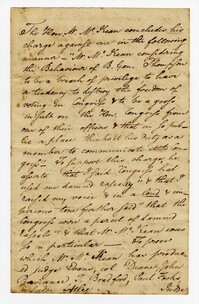 Proceedings against General Thompson
