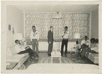Photograph of Eugene C. Hunt and Friends