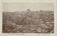 Old Jerusalem with Synagogue / ירושלים העתיקה ובית הכנסת