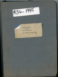 Meeting Minutes from Mullins, South Carolina, 1936 -1945