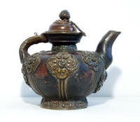 Wooden teapot
