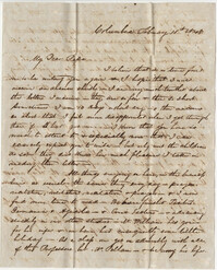 279.  Robert Woodward Barnwell to William H. W. Barnwell -- February 18, 1848