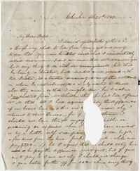 280.  Robert Woodward Barnwell to William H. W. Barnwell -- February 25, 1848