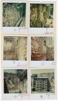 Brick Walls at 4 Bedon's Alley