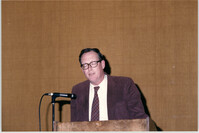 Photograph of Norman Olsen at a College of Charleston Event