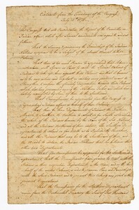 Extracts from the Proceedings of the Congress, July 12, 1775