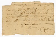 Receipt for Rice, June 14, 1777