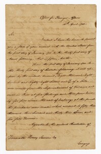 Letter from Lewis Richard Morris to Henry Laurens, April 10, 1783