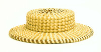 Contemporary sweetgrass basket (Hat)