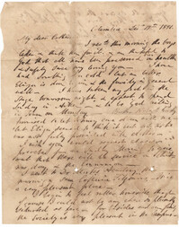 045.  William H. W. Barnwell to Catherine Barnwell -- December 17, 1840