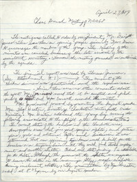 Minutes, Charleston Branch of the NAACP, March 30, 1989